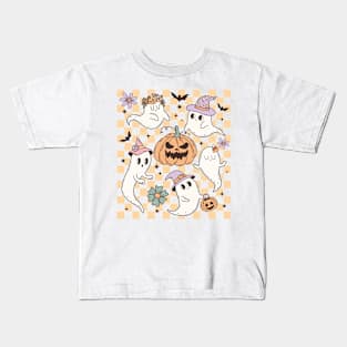 halloween ghost Kids T-Shirt